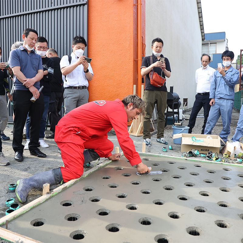 画像：Dotcon開発会社との連携体制で安心施工